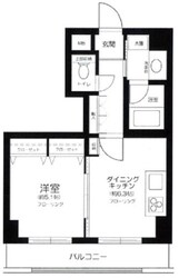 クレッセント中目黒の物件間取画像